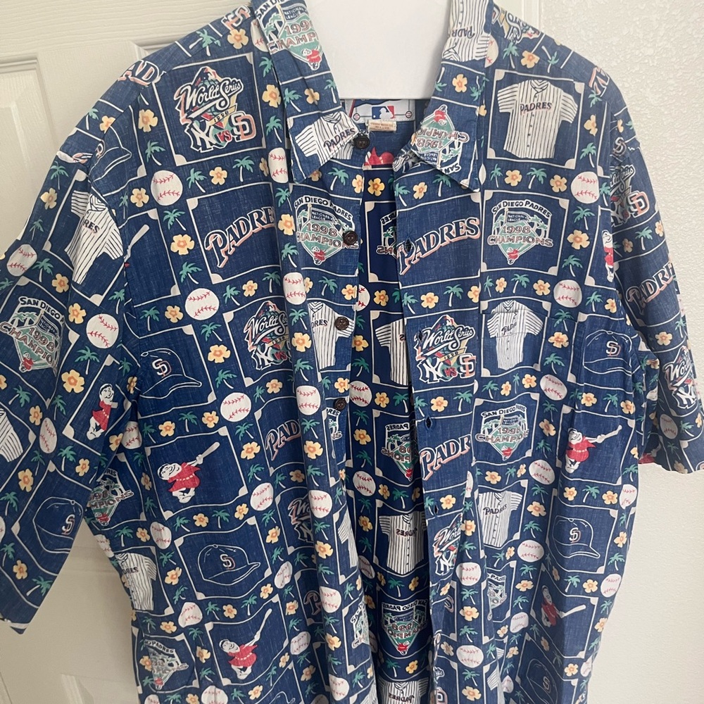 San Diego Padres 1998 World Series Hawaiian Shirt